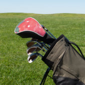 Schattige waterverf aardbei golfheadcover (Insitu)