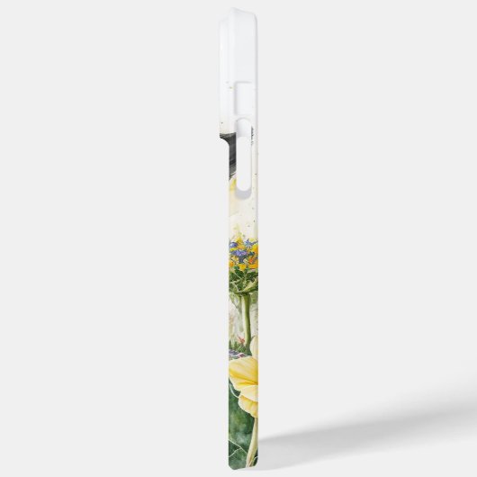 SCHATTIGE WATERVERF BOSTON TERRIER PUPPY DOG Case-Mate iPhone CASE (Achterkant / Links)