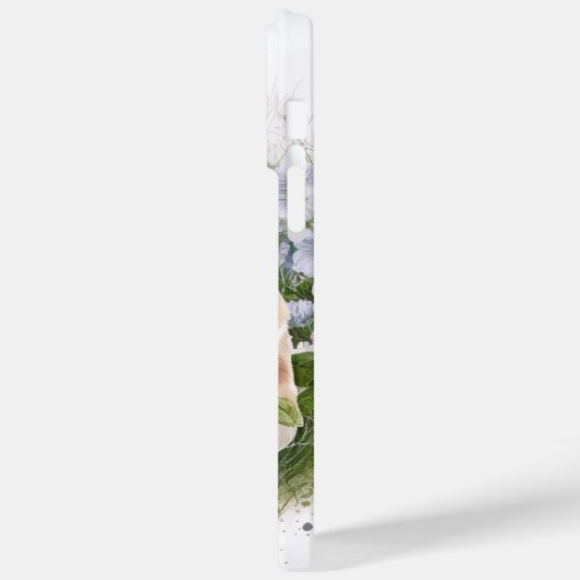 SCHATTIGE WATERVERF BULLDOG PUPPROWERS Case-Mate iPhone CASE (Achterkant / Links)