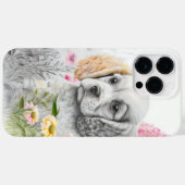 SCHATTIGE WATERVERF COCKER SPANIEL PUPPY DOG Case-Mate iPhone CASE (Achterkant (horizontaal))