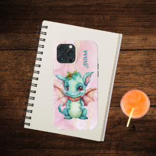 Schattige Waterverf Dragon Case-Mate iPhone Case