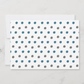 Schattige Waterverf Elephants Boy Baby shower Kaart (Achterkant)