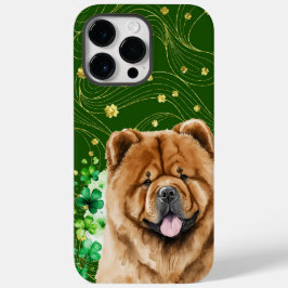 SCHATTIGE WATERVERF FLUFFY CHOW CHOW DOG FACE Case-Mate iPhone 14 PRO MAX HOESJE
