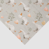 Schattige Waterverf ganzenpatroontissuepapier Tissuepapier (Detail)