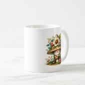 Schattige Waterverf Garden Gnome Koffiemok (Voorkant rechts)