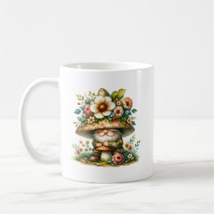 Schattige Waterverf Garden Gnome Koffiemok
