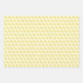 Schattige Waterverf geel sprinkle donuts patroon Inpakpapier Vel (Voorkant 2)