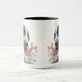 SCHATTIGE WATERVERF GREAT DANE PUPPY DOG MOK (Midden)