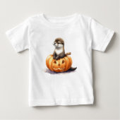 Schattige Waterverf Halloween Otter (Voorkant)