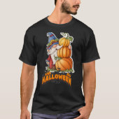 Schattige waterverf herfst kabouter met gestapelde t-shirt (Voorkant)