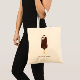 Schattige Waterverf Ijsjes Zomer Tote Bag
