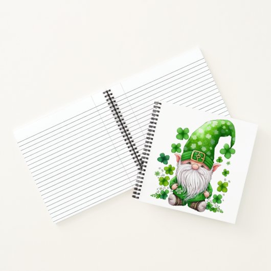 SCHATTIGE WATERVERF IRISH CELTIC GNOME NOTITIEBOEK (Binnen)