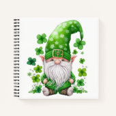 SCHATTIGE WATERVERF IRISH CELTIC GNOME NOTITIEBOEK (Voorkant)