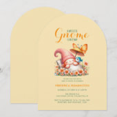 Schattige Waterverf Kabouter Baby Shower Kaart (Voorkant / Achterkant)