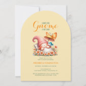 Schattige Waterverf Kabouter Baby Shower Kaart (Voorkant)