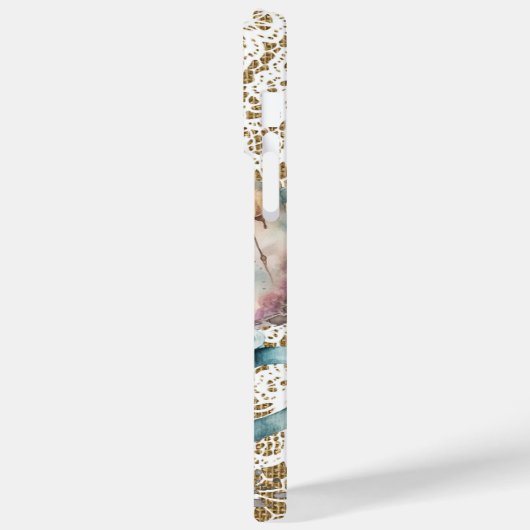 SCHATTIGE WATERVERF KITTENS IN CUTE CUPS Case-Mate iPhone CASE (Achterkant / Links)