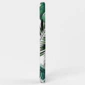 Schattige waterverf lama | Tropisch Monstera blad Case-Mate iPhone Case (Achterkant/rechts)