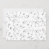 Schattige Waterverf Lieveheersbeestje Eerste Verja Kaart (Achterkant)