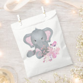 Schattige waterverf Olifant Bedankzakje (Geknipt)