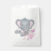 Schattige waterverf Olifant Bedankzakje (Voorkant)