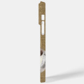 SCHATTIGE WATERVERF ORANJE TABBY KITTEN IN CUP Case-Mate iPhone CASE (Achterkant / Links)