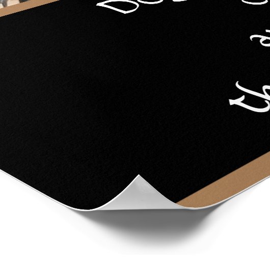 Schattige Waterverf Poster (Hoek)