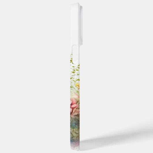 SCHATTIGE WATERVERF PUG PUPPY DOG Case-Mate iPhone CASE (Achterkant / Rechts)