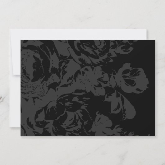 Schattige Waterverf Skelet ingelijst Portret Hallo Kaart (Achterkant)