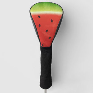 Schattige waterverf watermeloen enorme grappige pl golfheadcover