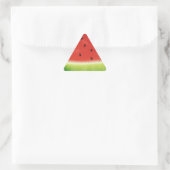 Schattige waterverf watermeloen enorme grappige pl sticker (Tas)