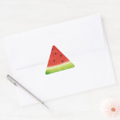 Schattige waterverf watermeloen enorme grappige pl sticker (Envelop)