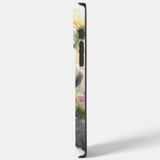 SCHATTIGE WATERVERF ZWARTE LABRADOR RETRIEVER DOG Case-Mate iPhone CASE (Achterkant / Links)