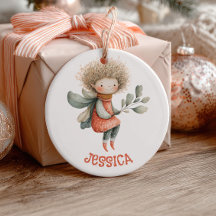 Schattige waterverfaardbei met naam en foto pastel