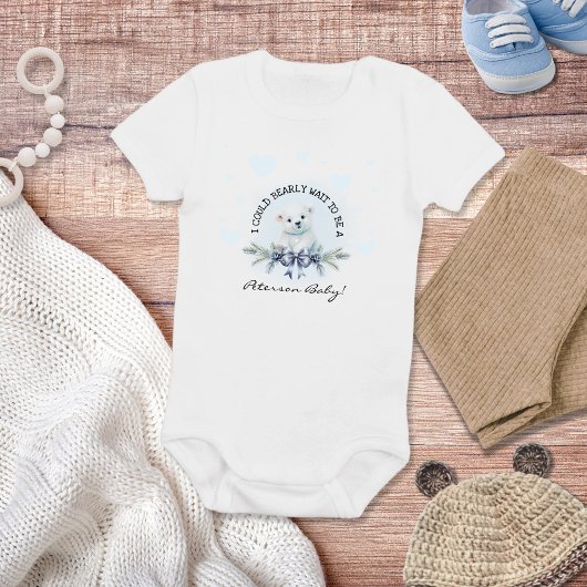 Schattige Welkom Nieuwe Baby Blue Heart Little Bee Romper