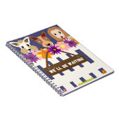 Schattige 'We'll Be Waiting' Honden Notitieboek (Rechterzijde)