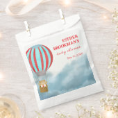 Schattige Welp Boven de Wolken Baby Shower Bedankzakje (Geknipt)