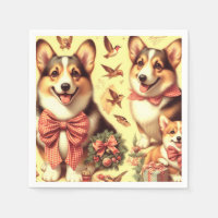Schattige Welsh Corgi Cardigan Illustratie