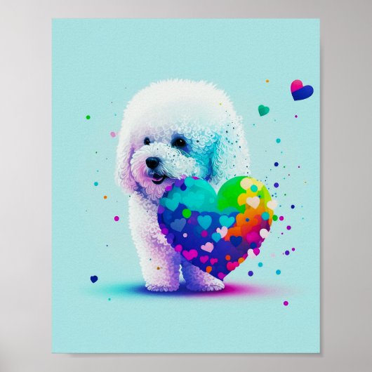 Schattige Welsh Corgi Puppy Poster (Voorkant)