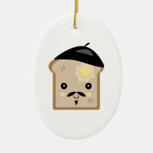 schattige wentelteefjes keramisch ornament