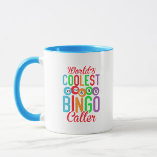 Schattige werelds coolste Bingo-omroeper Mok