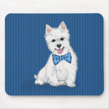 Schattige West Highland White Terrier Muismat