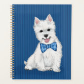 Schattige West Highland White Terrier Planner (Voorkant)