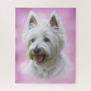 Schattige westelijke hoogland - witte doodsangst legpuzzel