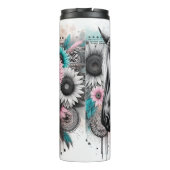 Schattige Western Cowgirl Thermosbeker (Achterkant)