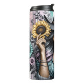 Schattige Western Cowgirl Thermosbeker (Gedraaid links)