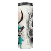 Schattige Western Cowgirl Thermosbeker (Achterkant)