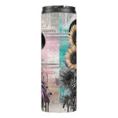 Schattige Western Cowgirl Thermosbeker (Achterkant)