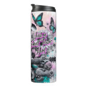 Schattige Western Cowgirl Thermosbeker (Geroteerd rechts)