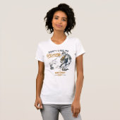 Schattige Western Cowgirl Yeehaw Rodeo Cowgirls Gi T-shirt (Voorkant volledig)