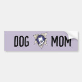 Schattige Westie-uitbarsting Bumpersticker (Voorkant)